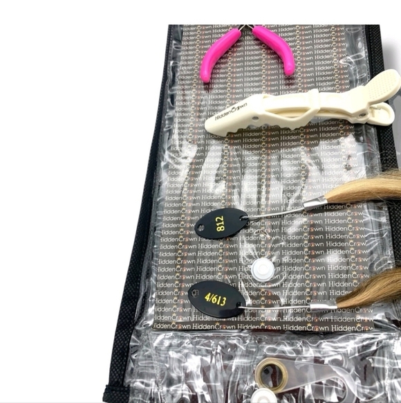 Remy 100% Premium Human Hair Brown With Highlights 5/24# - Picture 11 of 16